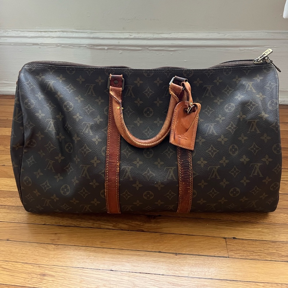 Vintage Louis Vuitton Keepall Bandoulière 50 Monogram